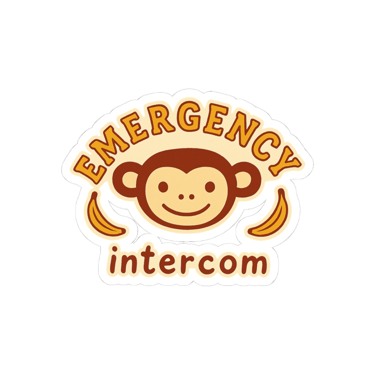 emergency intercom drew Enya ky Sticker